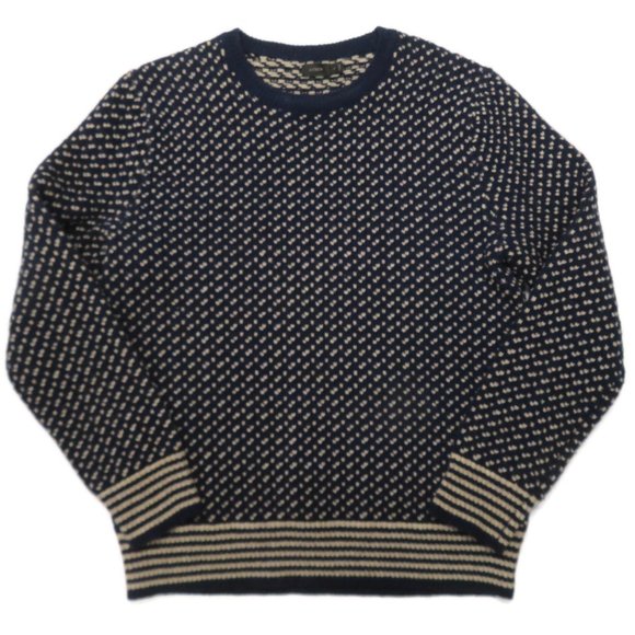 J Crew Birdseye Sweater Mens Large 